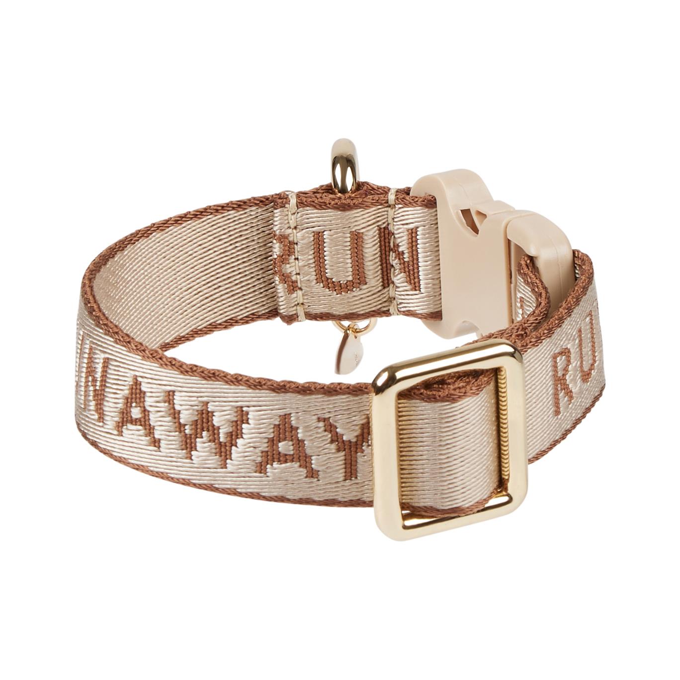 Karen Walker Runaway Woven Dog Collar